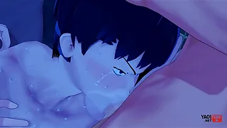 Kageyama from Haikyuu in a Orgy involving 5 mens Yaoi Video - Asian Japanese Manga Anime Hentai Merry Porn